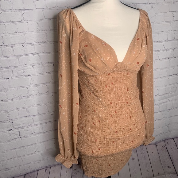 FASHIONNOVA Walk That Smock Mini Dress! - Picture 7 of 14